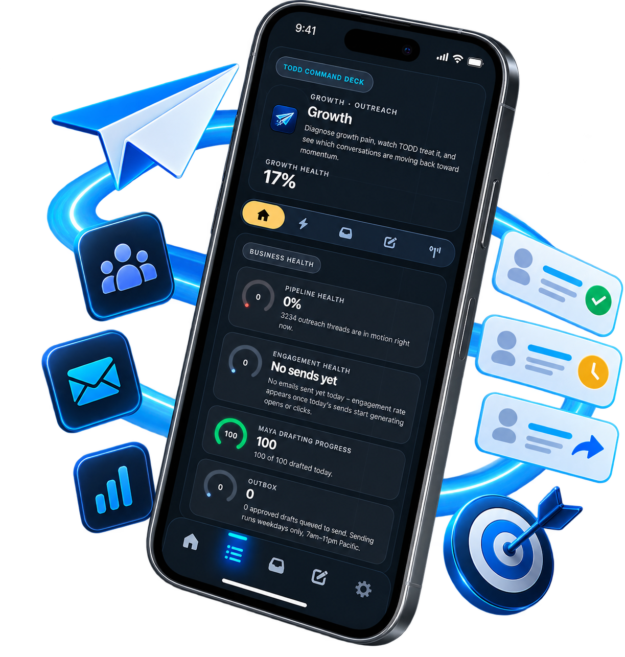Outreach for iOS app preview